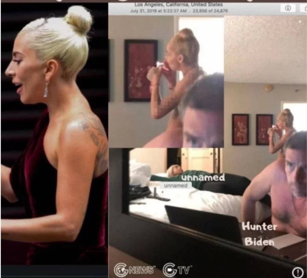 Lady Gaga e Hunter Biden

Consegue ver agora?!?