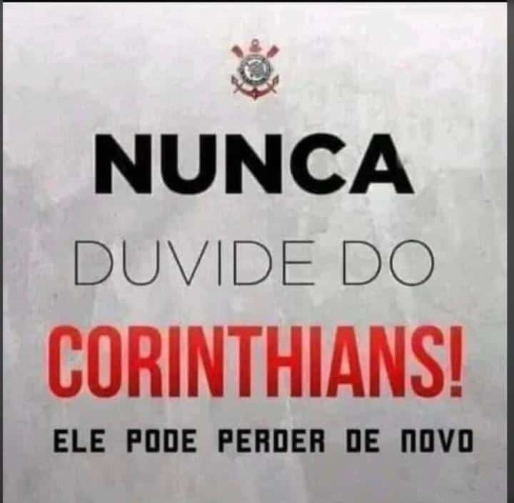 CantosVIP365's tweet photo. Del Valle 3x0 Corinthians KKKKKK https://t.co/VIGT6tePCh