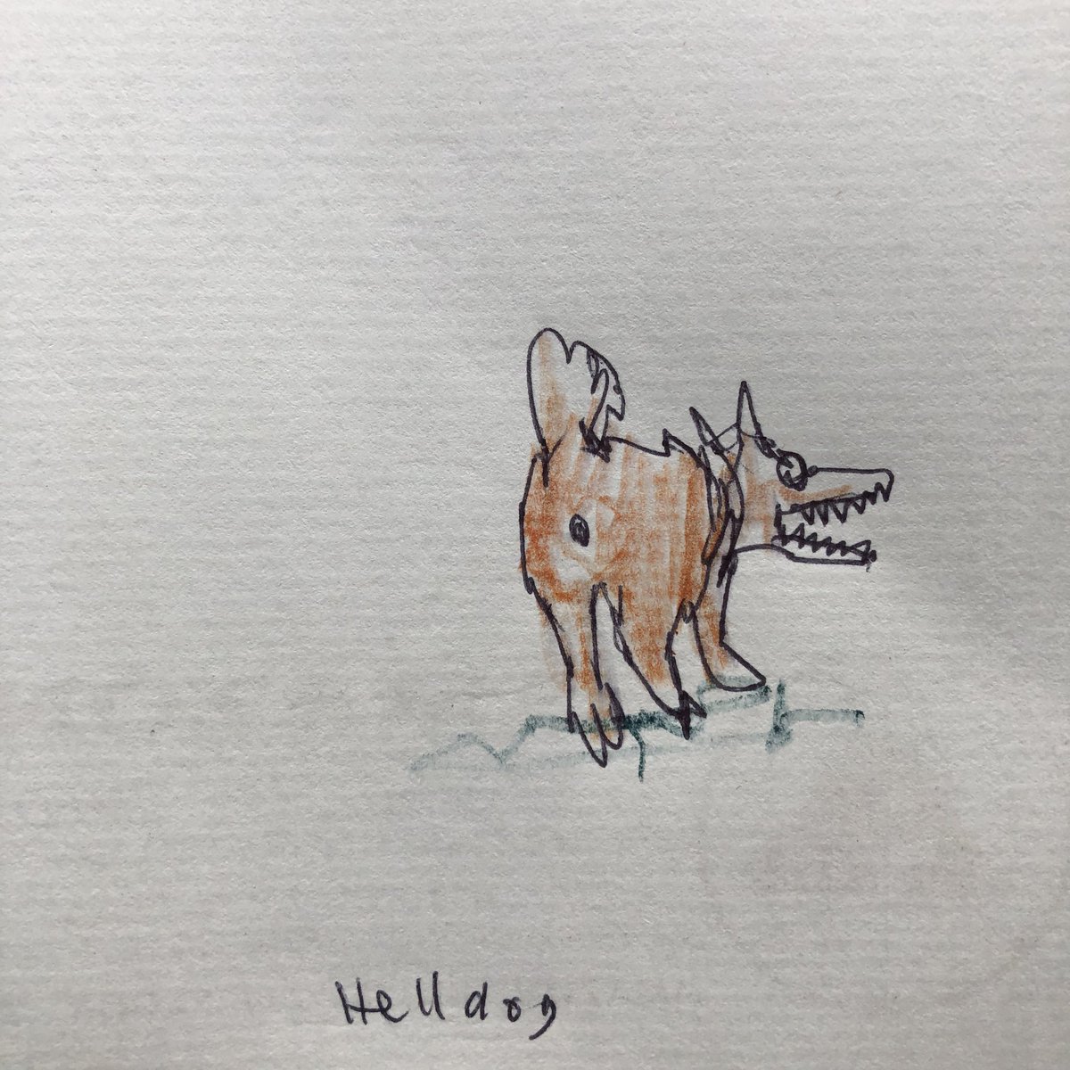 AkashBhatt72's tweet image. 06-06-23
#windowdrawings #helldog #people #life