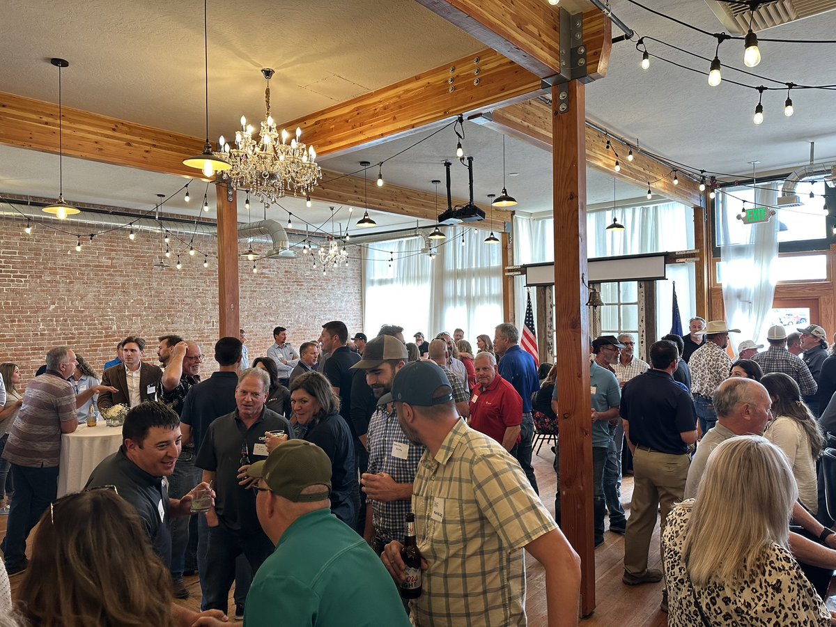 Happening right now: 2023 Elko Mine Expo Reception, hosted by the NVMA! Come see us at Dalling Hall until 6 pm! 

#Elko #ElkoMineExpo