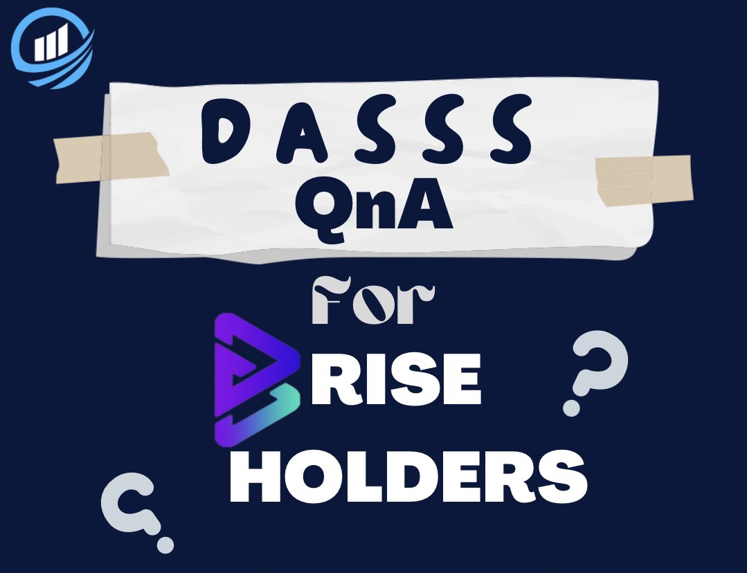 DEFIDASH_'s tweet image. 📢Attention #BRISE community 
Get ready to earn weekly rewards 🤩💰

⚡️Introducing #DASSS #Q&amp;amp;A 

✨Stand a chance to earn #rewards every #friday in Brise or $Ryiu 💰🚀📈for your knowledge on DASSS

#Giveaway #Brise #ryiunity #BITGERT