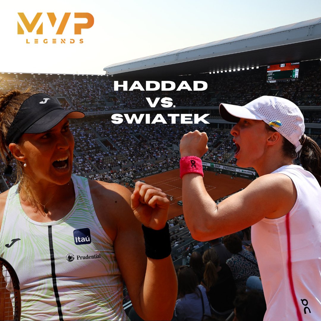 MVPLegendsMX's tweet photo. ¡Definidas las semifinales!🎾🏆🇫🇷

Quedó definida la antesala al segundo Grand Slam de 2023, que comenzará el jueves 8 para la rama femenil y el viernes 9 para la rama varonil, desde París.

#RolandGarros #Semifinales #Djokovic #Alcaraz #Swiatek #Sabalenka https://t.co/2rPnerJZ0c