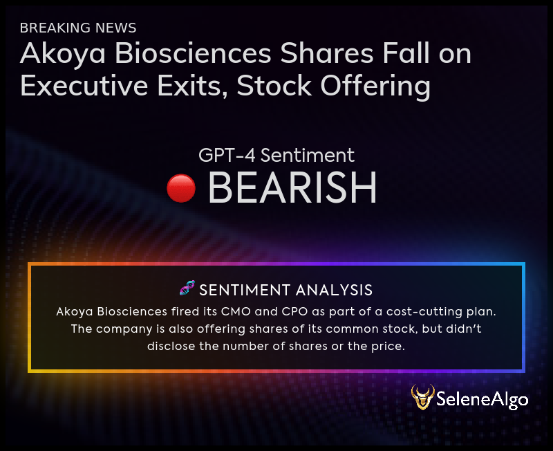 SeleneAlgo's tweet image. 🔥 Realtime AI News Scanner 🔥
🔗 marketwatch.com/story/akoya-bi…
#AKYA $AKYA  #News #StockNews #Stocks #Sentiment #SentimentAnalysis