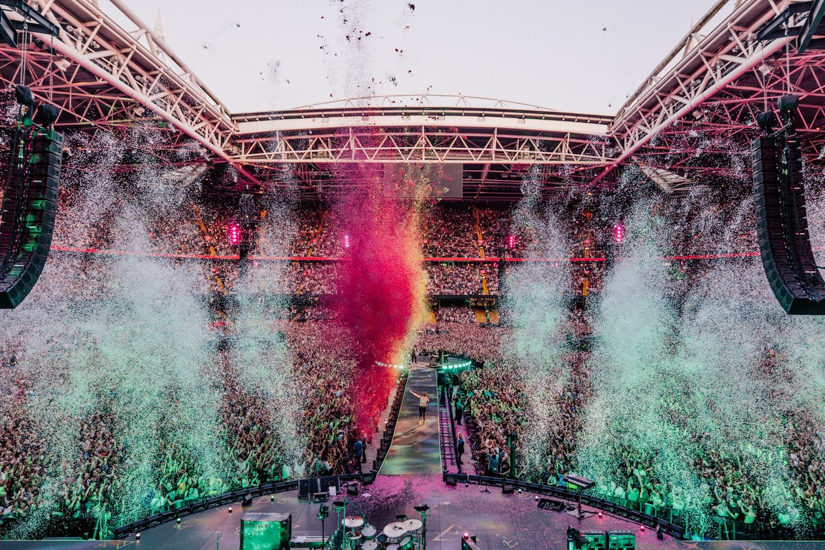 Coldplay tweet media