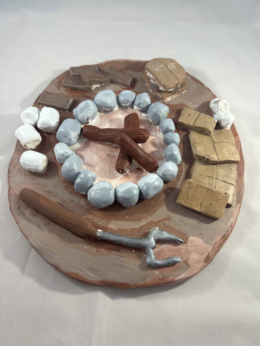 MsMerrillBHS's tweet photo. Faux food from Ceramics I! https://t.co/hMn87hpIlt