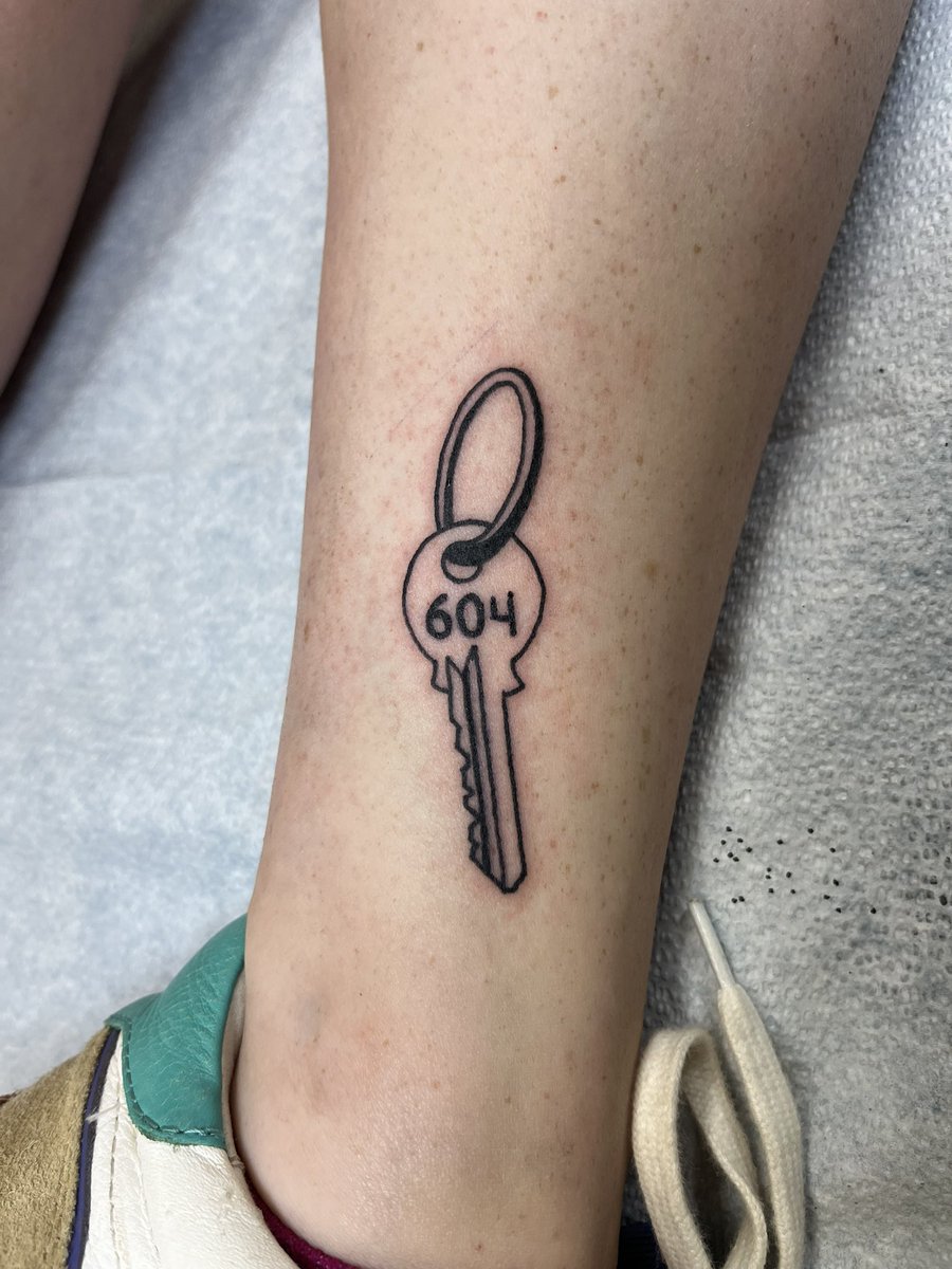 karleewithakay's tweet photo. it is very important to get a tattoo when @taylorswift13 sings hits different at your eras show on 6/04. 
“is that your key in the door, is it okay?”
@taylornation13 https://t.co/szREJ0H7Xe
