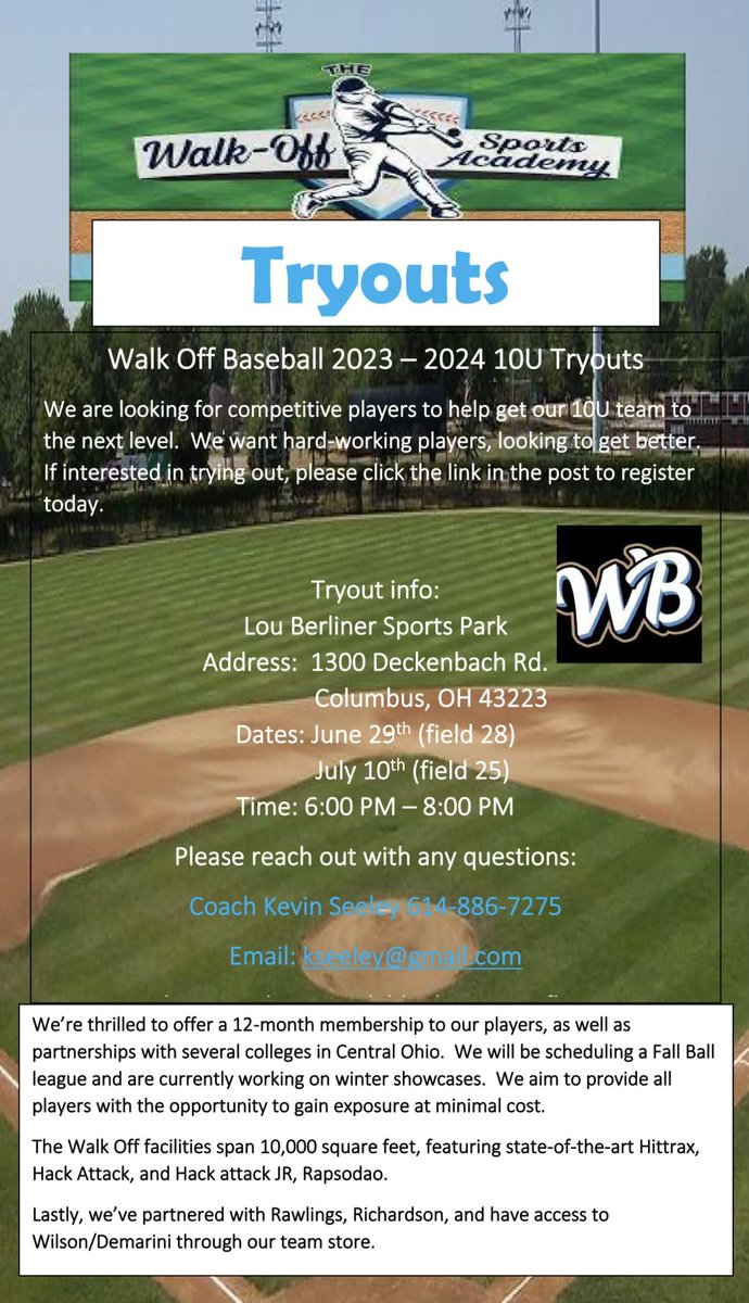 Walk-Off Baseball tweet media