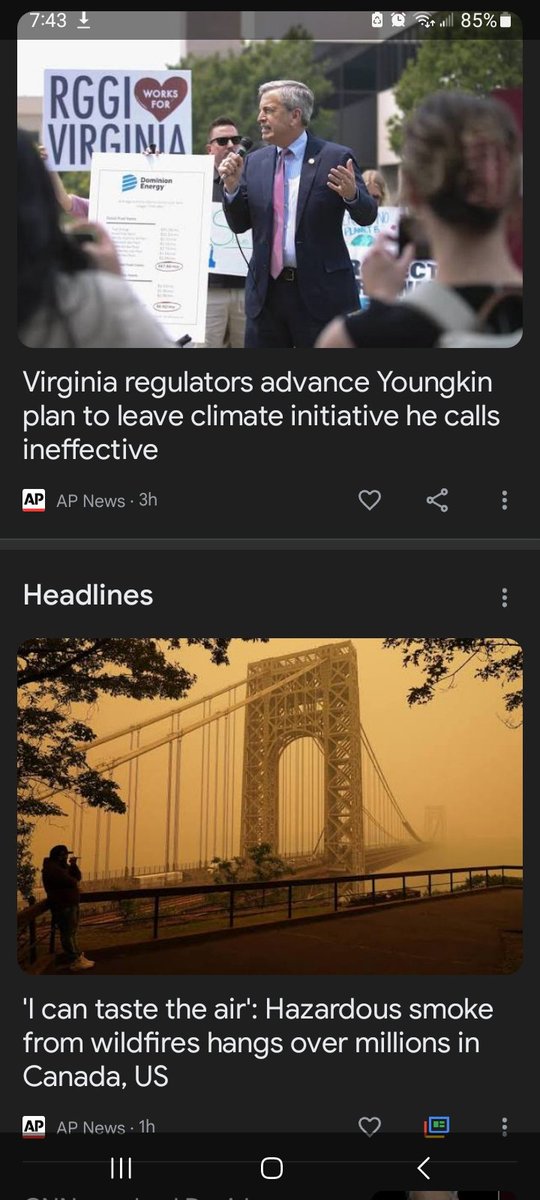 SigmaAirav's tweet photo. @GlennYoungkin #Virginia #glennyoungkin #ClimateCrisis #climatechangeisreal #climatechange #science #greed #stupidity #CanadaWildfires https://t.co/r2BWqSmfgJ