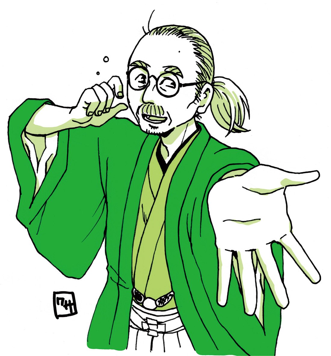 「こうか!?こうね! #人間椅子」|クサのイラスト