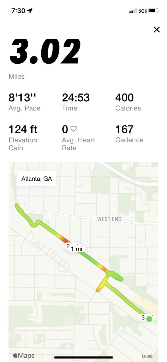 DrCSLPadgett's tweet photo. It’s #globalrunningday Great day in #atlanta 3 miles later #moversandpacers #werunatl #blackmenrunatl #fitleaders #fiteducators https://t.co/5eWiKs4D3p