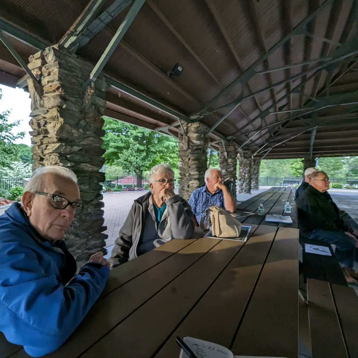Thanks to the Green Hill Park Coalition for the chance for <a href="/GWLandTrust/">GWLT</a> Executive Director to address the Annual Meeting in the Green Hill Park Refectory this evening! What a wonderful group and a great excuse to be in the park!