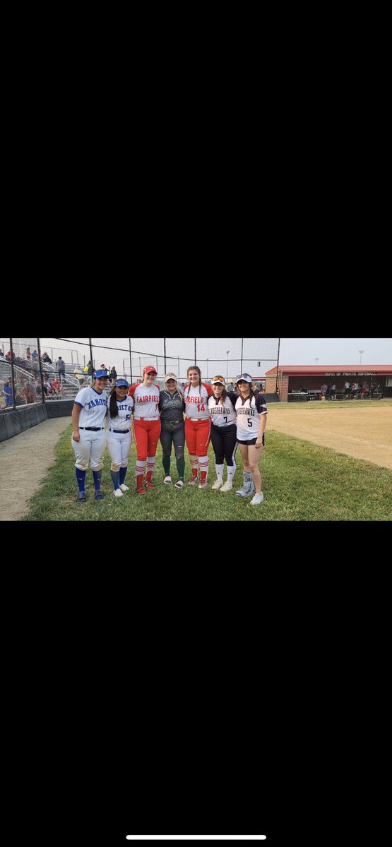 ryleighcp's tweet photo. All stars game was a success! Had so much fun playing with the girls we’ve been playing against all 4 years! ❤️❤️ https://t.co/sQbKpDbPAV