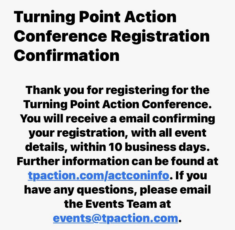 🔥#ACTCON2023. 🔥We just ordered our tickets🔥@realDonaldTrump @charliekirk11 @TuckerCarlson @dbongino @JackPosobiec @bennyjohnson @VivekGRamaswamy @laurenboebert @TPAction_ and more! ❤️❤️❤️