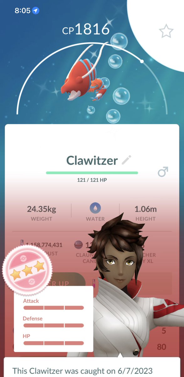 Shundo 🤗😍💯✨

#PokemonGO #Shundo #ShinyClawitzer