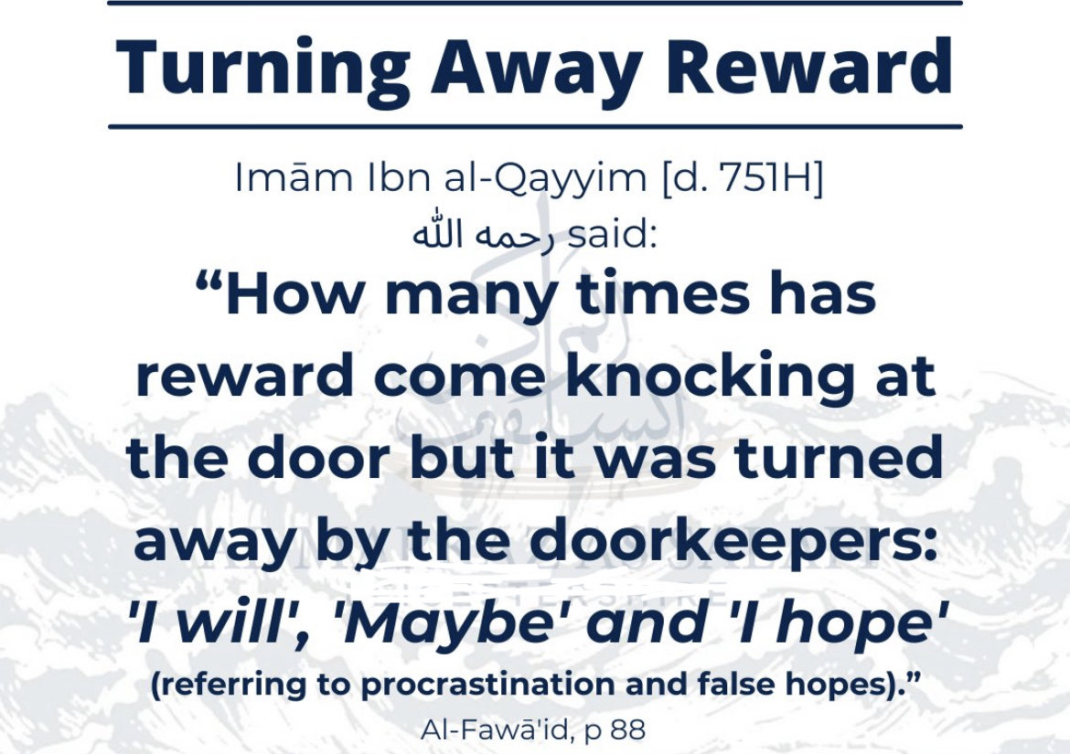Turning away reward…
#Islam #Knowledge #Scholars #Reflect #Salaf #Reminder #Rewards