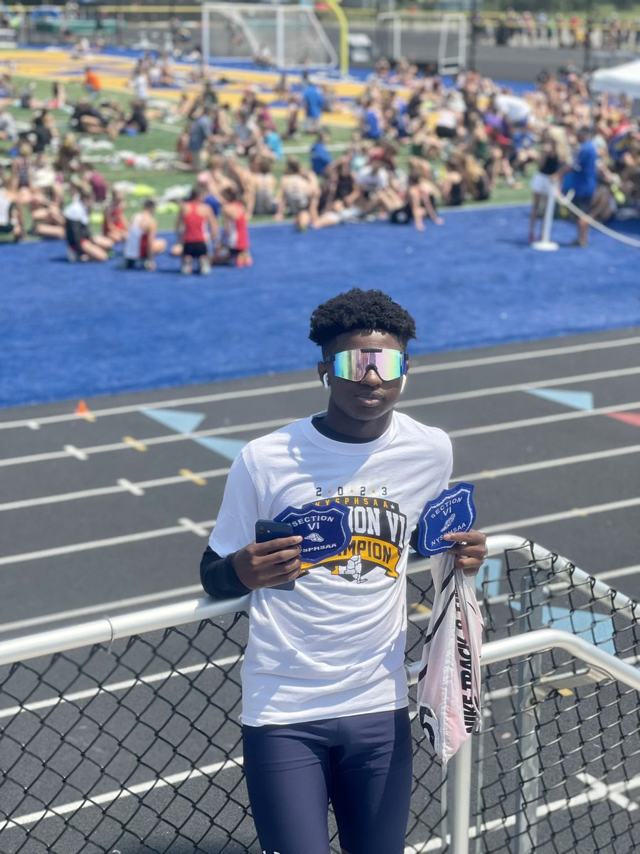 TrackNFHS's tweet image. Tyris Parmer and David Litten are headed to the State Championships tomorrow!!!! 💛💙💛