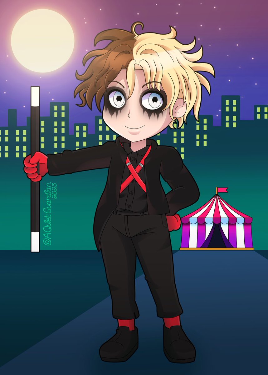 Magic Man Jackson Wang! 🪄 I drew this for a very dear friend of mine for her birthday. 🎂 

The outfit is from the “Come Alive” MV.

#anime #animeart #fanart #chibi #chibiart #cute #kawaii #digitalart #ArtistOnTwitter #commisionsopen #jacksonwang #jacksonwangmagicman #comealive