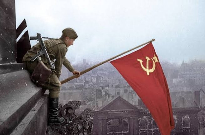 FFS the US did jackshit to liberate Europe. It was the Soviets who sacrificed 27 millions of their comrades to liberate Europe. Stop taking credits from the blood, sweat, tears and sacrifice of others.