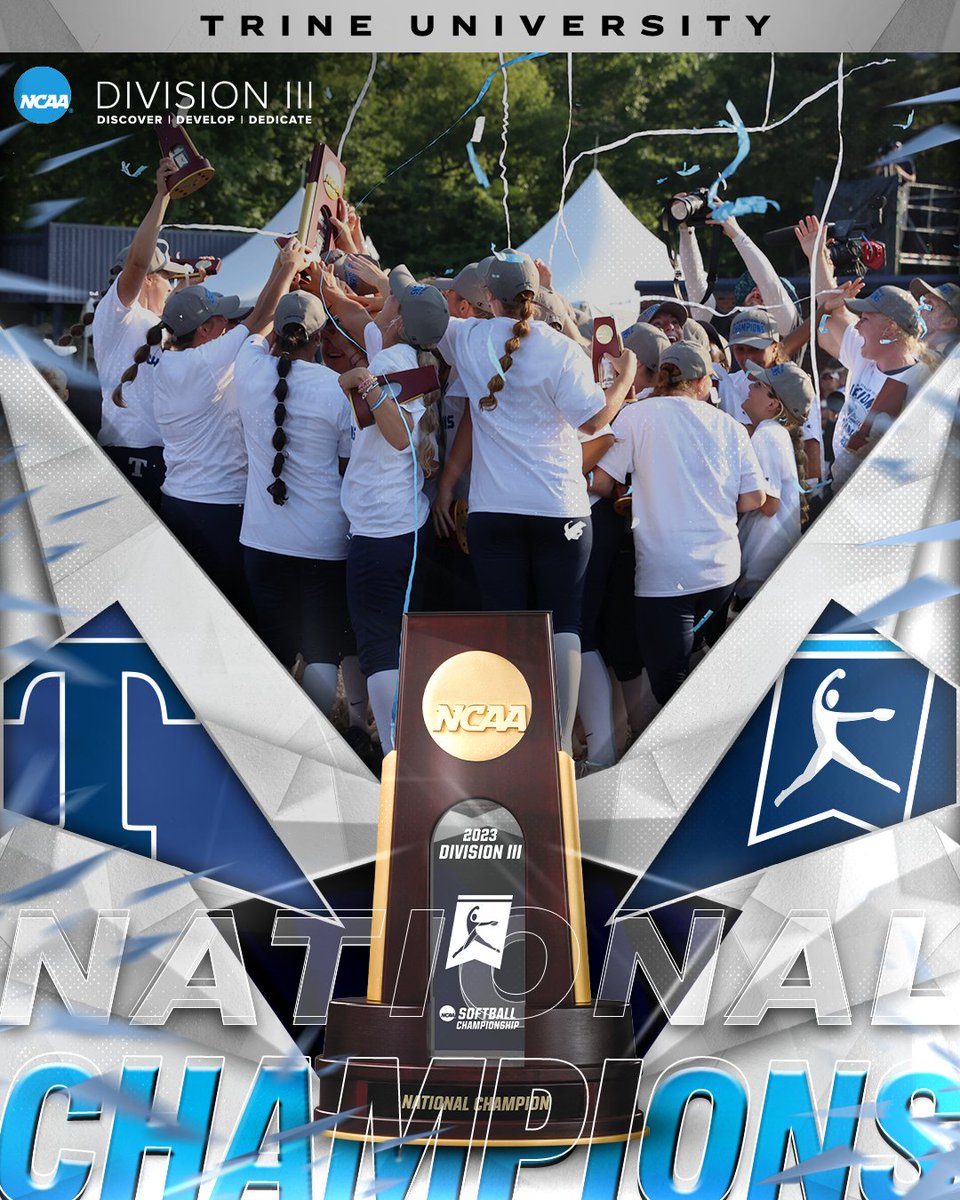 Meet your 2023 Softball National Champions! 🏆

#d3sb | #WhyD3