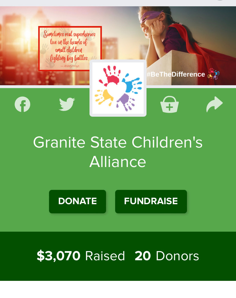 Thank you NH ❤️ We are thrilled to share our success in our first year with #NHGives.  It feels great to be part of such a special day!