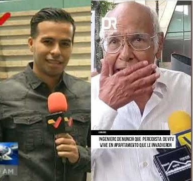 elrodolfo1's tweet photo. El adulto mayor Orlando Sosa denuncia al periodista de vtv Eisenhower Requena por invadir un apartamento de su propiedad en parque central.
Ya otra periodista de vtv Yolisbeth Concha anteriormente tambien invadio un apartamento en fuerte tiuna. https://t.co/vBhW2aFuNi