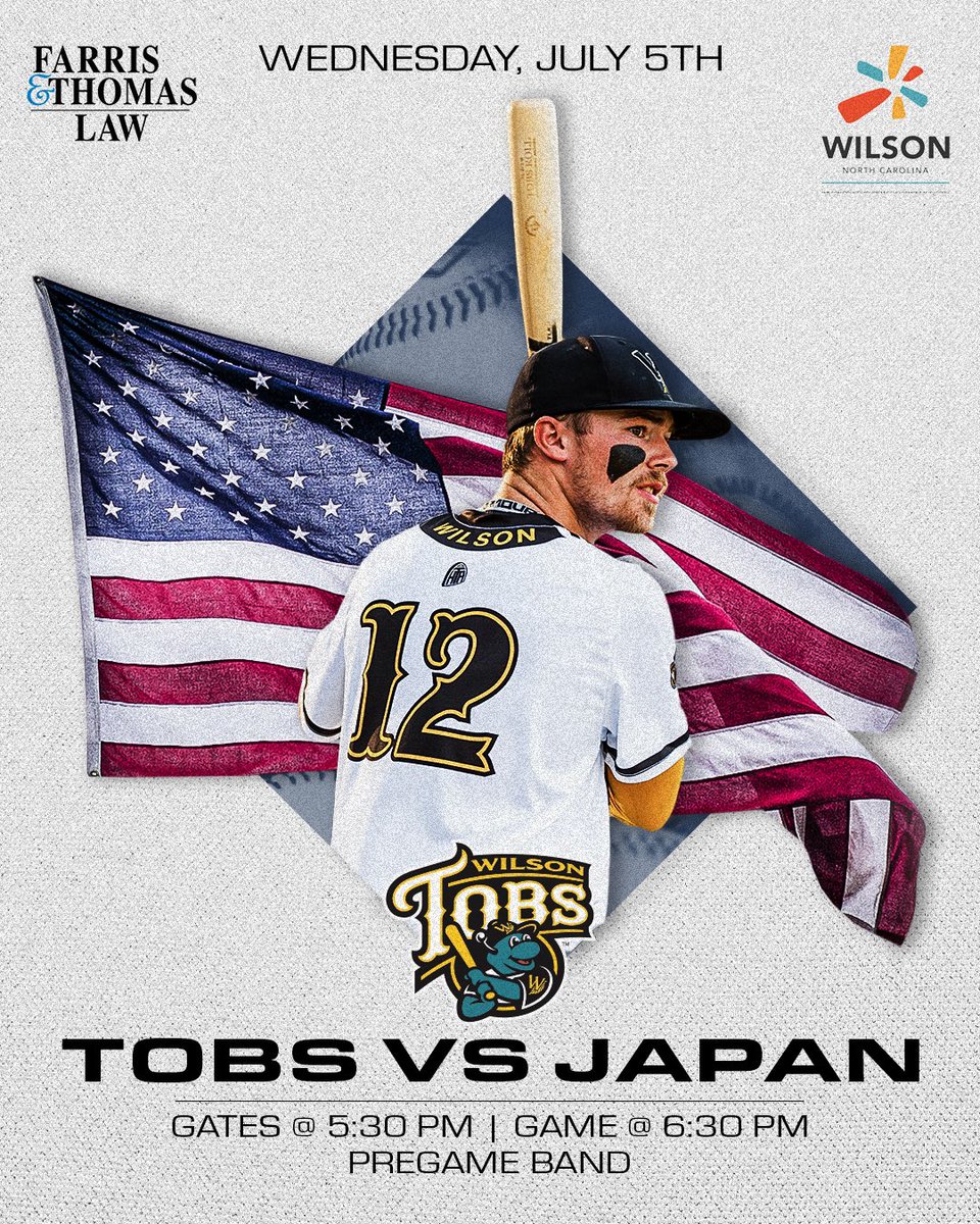 Our game against Team Japan is less than 1 month away! ⚾️📆 Grab your tickets NOW before they’re gone! ⬇️ showpass.com/tobs-vs-team-j… #pumpitup || #tobsroll