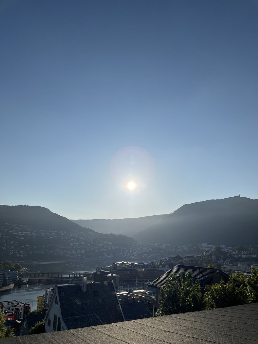 andreasroder1's tweet image. ☀️-rise +💧+⛰️ on mourning run in stunning Bergen @nuf2023. Next up is plenary on pros and cons of #psascreening with Scandinavias brightest minds @SigridCarlsson @RannikkoAntti @schloeffeler @kirstiaas @bratt_ola. I will carry the burden of the con-side…