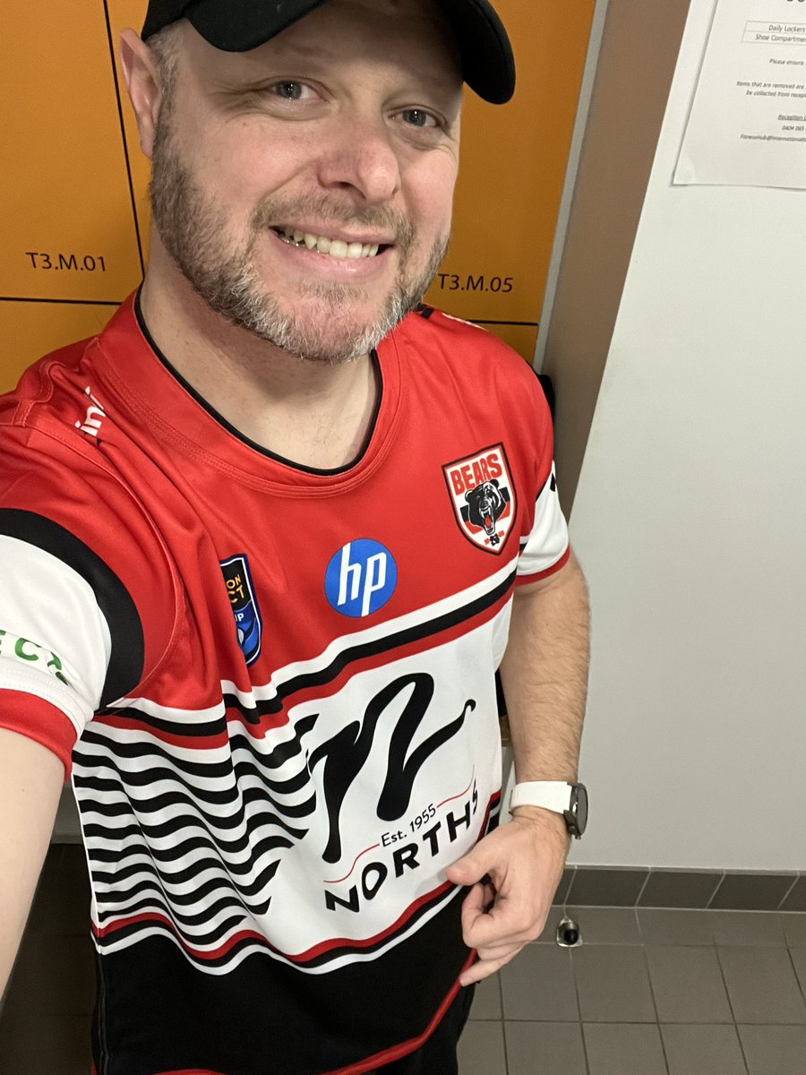 New Jersey arrived today!! Thanks
you @NthSydneyBears 🔴⚫️🔴⚫️ #BringBackTheBears #NRL