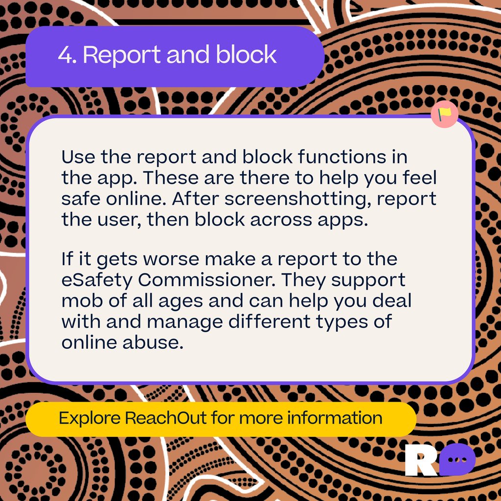 Struggling with seeing negative online conversations? It can be really distressing, especially when race is involved. Read more ways mob can keep safe and look after themselves when dealing with online racism. Click the link for more l8r.it/0eXk #FirstNations