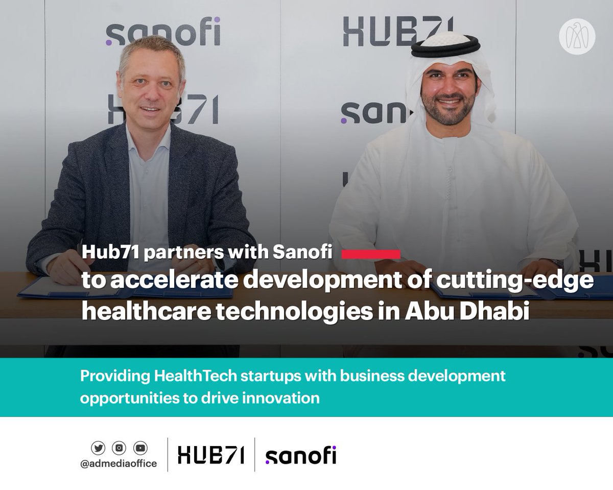 مكتب أبوظبي الإعلامي on Twitter "Hub71 has partnered with