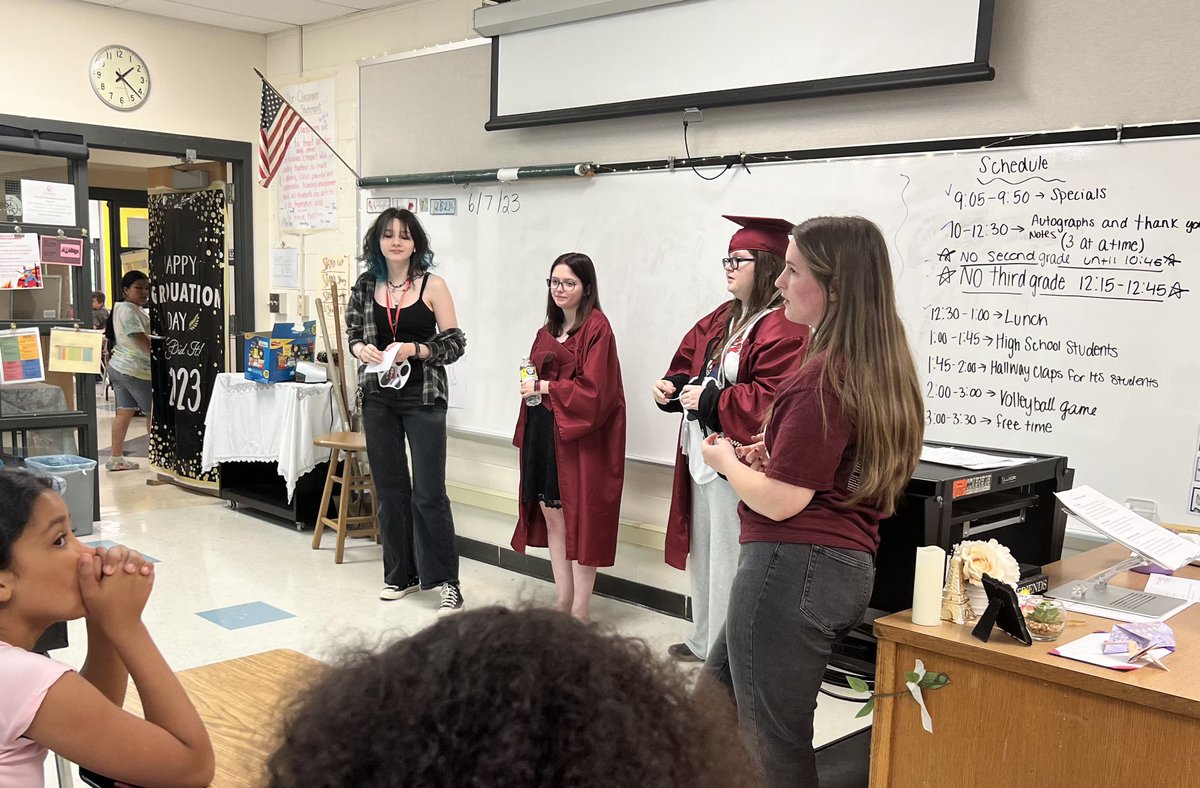 Seniors return to <a href="/BASDclearview/">BASD Clearview🐾</a> <a href="/BethlehemAreaSD/">BASD</a> <a href="/LibertyHigh/">Liberty High School</a> Congratulations!