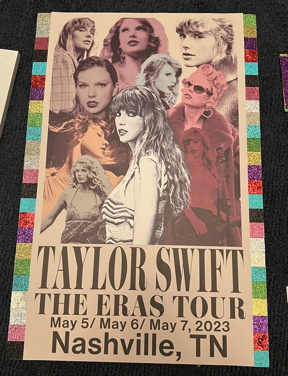 jessbecause22's tweet photo. @taylornation13 when you can’t find a frame that will fit the iconic poster, you just do this! so excited to put this in my classroom!! https://t.co/oLIVQSaEds