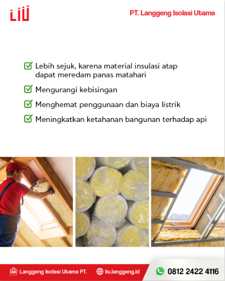 liu_isolasi's tweet photo. Kehadiran insulasi atap membuat ruangan di bawahnya menjadi lebih sejuk dari biasanya.

Insulasi atap bisa ditempelkan di bagian atas atap langsung atau di bawah atap pada lapisan lain yang melindungi ruangan, kamu bisa menempelkannya di lapisan tersebut. https://t.co/E83UBhgJ0g