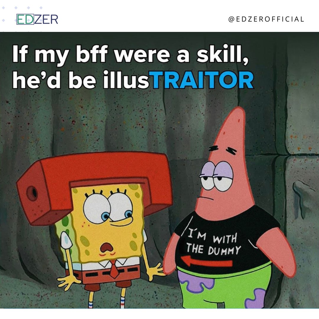 edzerofficial's tweet photo. Tag a friend who can relate! Let is know if you are familiar with MatLab, React and Traitor in the comments below!
Follow @edzerofficial for more such memes and stay in the loop!💻
#meme #edtech #skill #friend #technology https://t.co/LpK0TrZXid