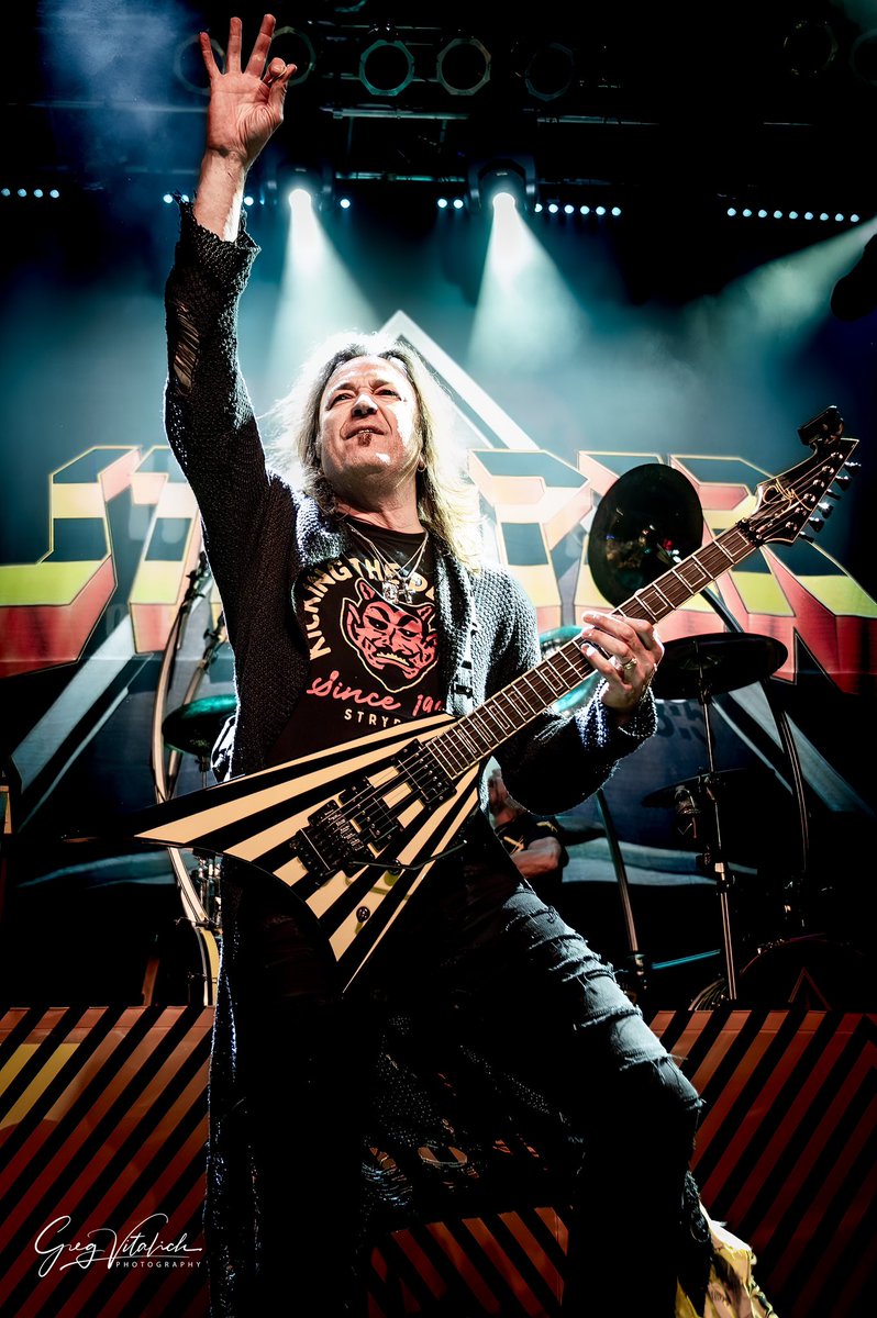 Gregsolidrock's tweet photo. Hadn’t seen @Stryper since 1985. They’re great! Glad I saw them in SD last Sunday. ✝️🎸 https://t.co/AOc7F07WLg