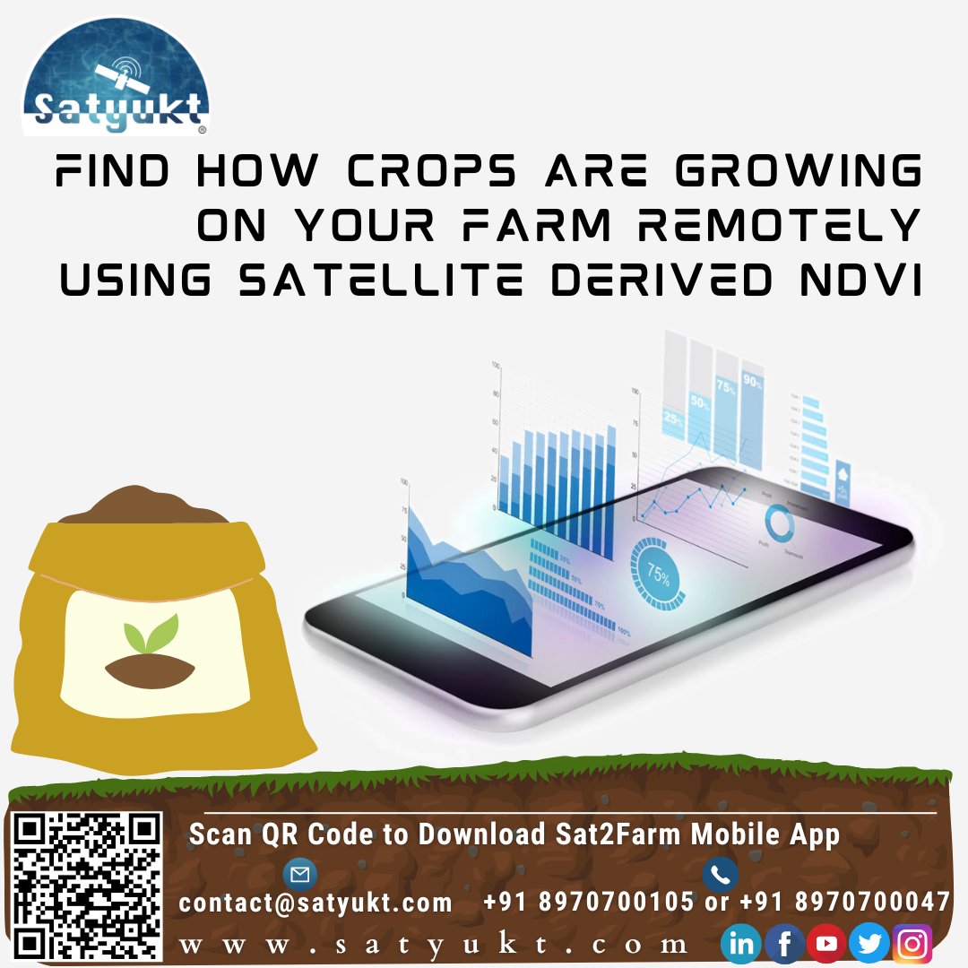 You may track the development of your farm's #crops with #NDVI. 
#agriculture #agritech #agribusiness #satelliteimagery #remotesensing #sustainableagriculture #soilmoisture #soilnourishment # #modernagriculture #savesoil #precisionfarming #irrigationmanagement #cropproductivity