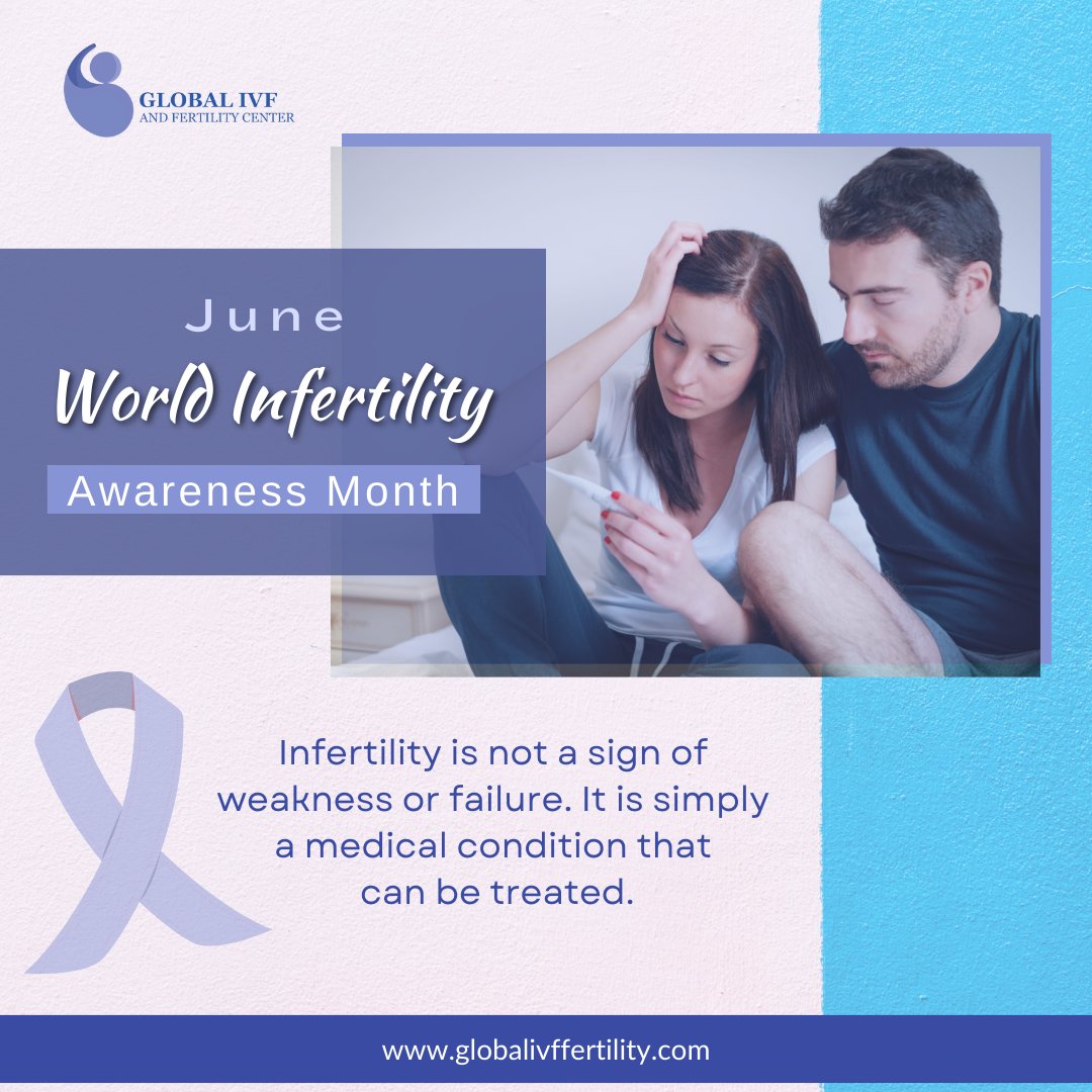 Every June, World Infertility Awareness Month is observed to raise awareness about the various infertility issues that couples around the world face. This includes issues with both female and male fertility.

#worldinfertilitymonth #worldinfertilityawareness #infertility