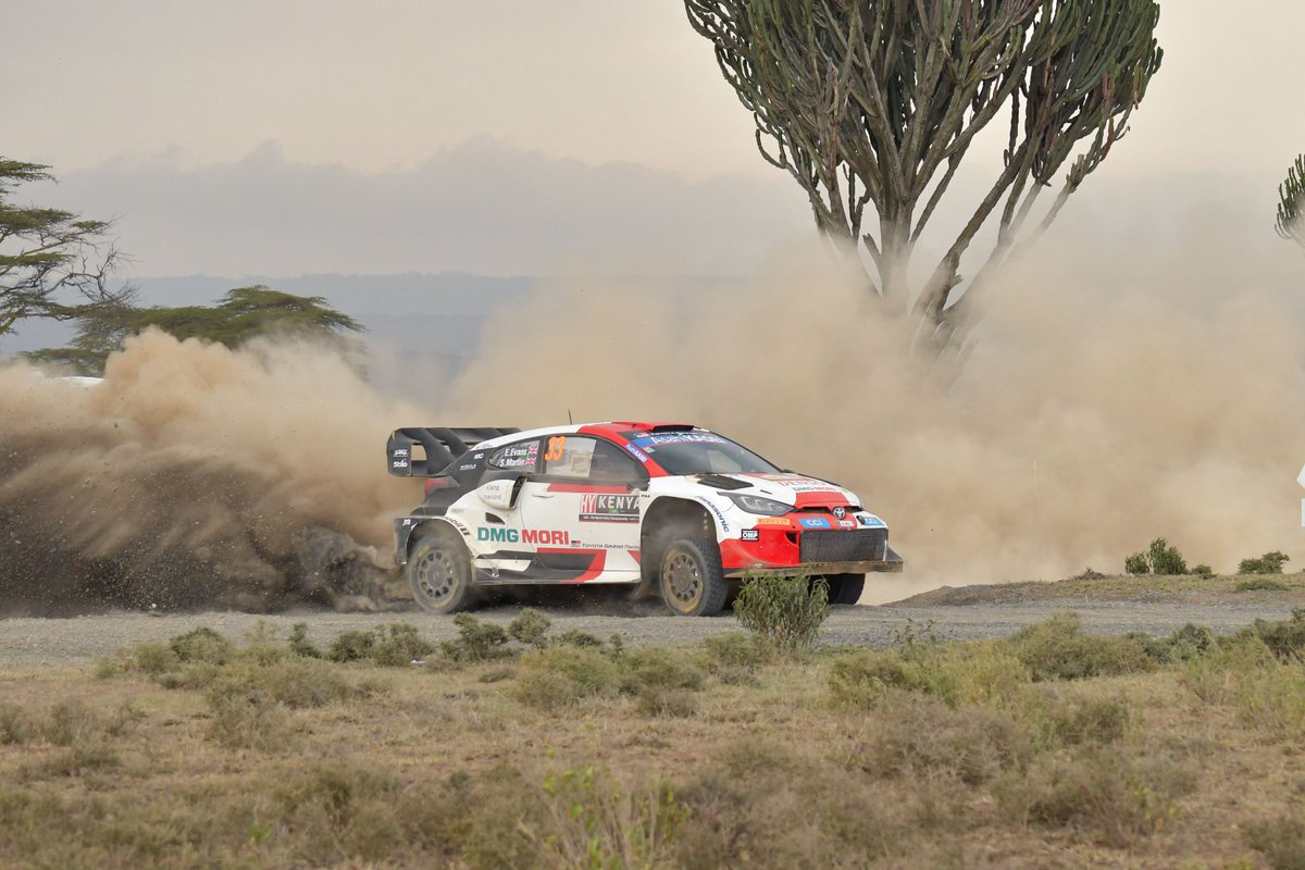14 Days To WRC Safari Rally Kenya.

Rally1 cars are at the highest level of the WRC and have tech to promote sustainable motorsport. They have hybrid electric power consisting of a battery coupled to a motor delivering an additional 134hp. You'll see a 'HY' on their side decals