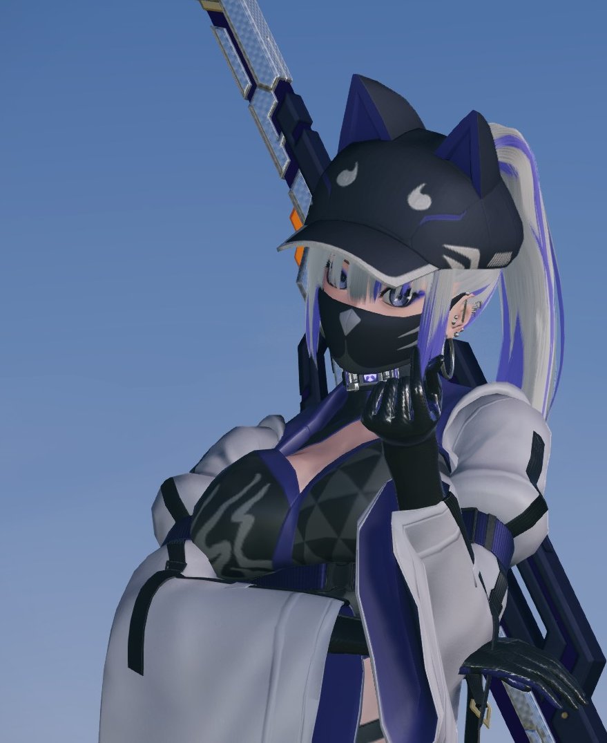 I changed Erika's hair color to match with the Foxxiontech fashion wear. This will be her new makeover look for the launch of Ver.2 
#PSO2NGS_SS