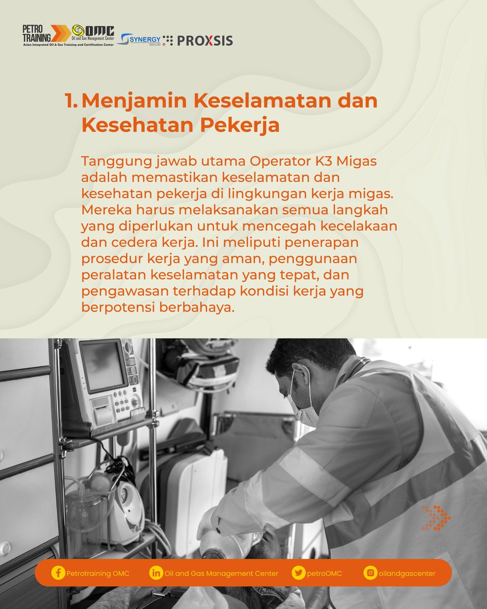 PetroOMC's tweet photo. Jadi tanggung jawab seorang Operator K3 Migas jangan di anggap enteng karna sangat berperan penting untuk jalannya kegiatan di industri migas. 

Share informasi ini ke teman kamu agar tahu informasi ini! https://t.co/n4TbX1hqTy