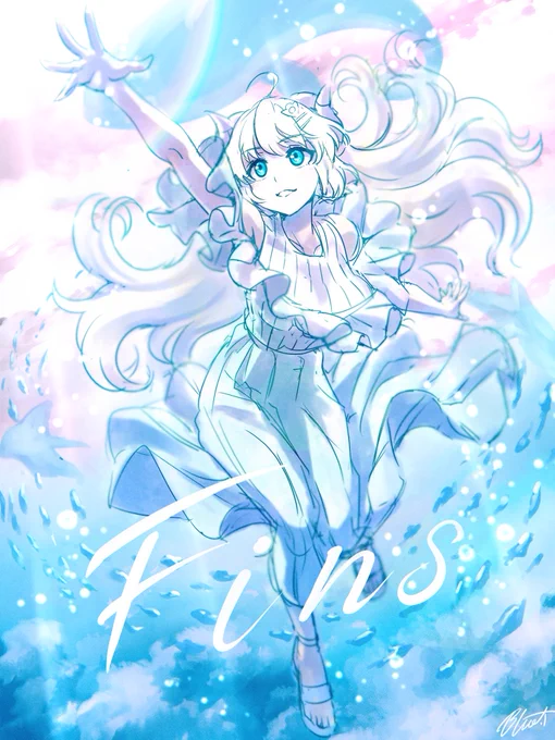 Every emotions has a fin    #つのまきあーと