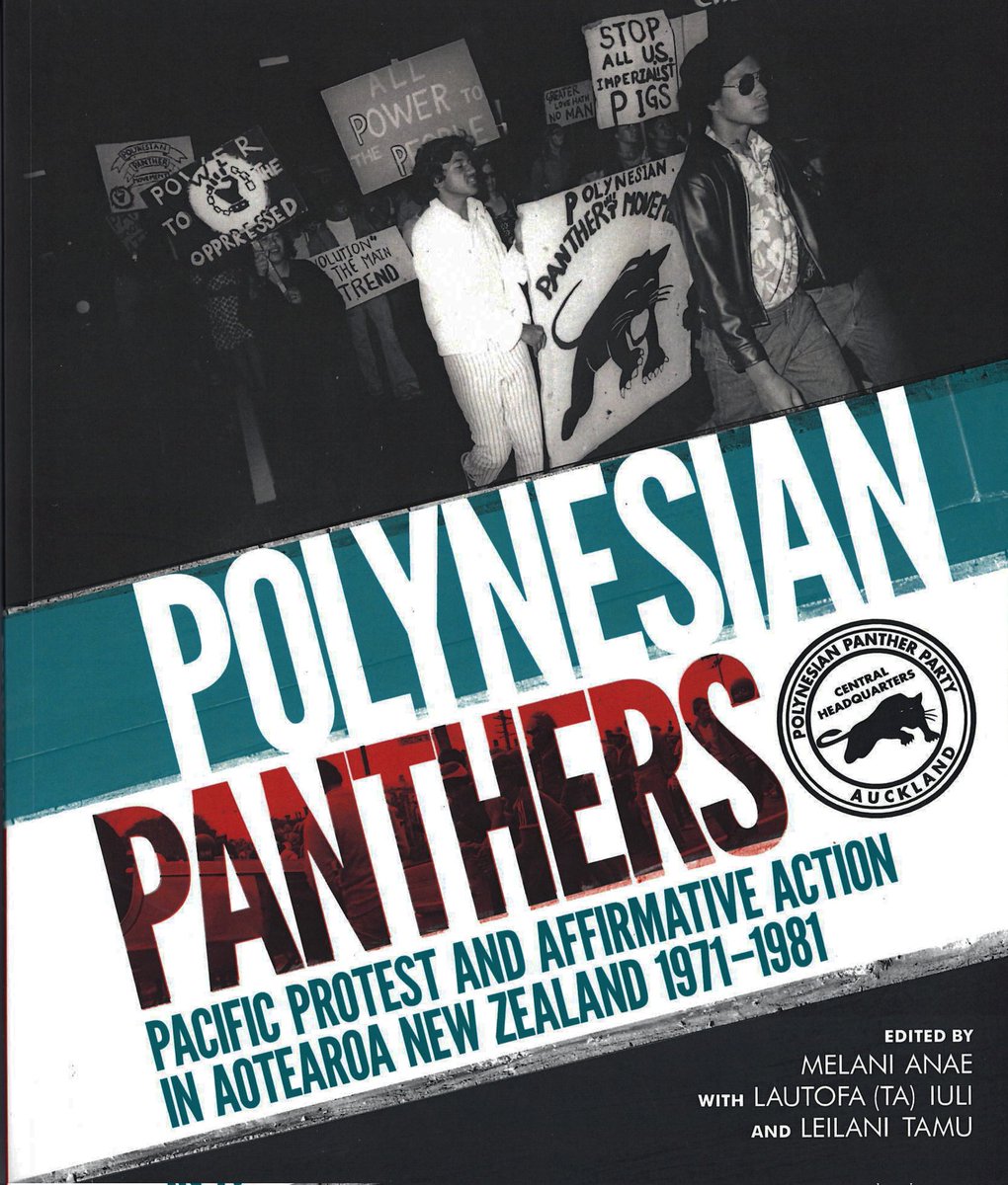 EnjoyWellington's tweet photo. Polynesian Panthers: Pacific Protest and Affirmative Action in Aotearoa NZ 1971–1981
by Dr Melani Anae with Lautofa Iuli and Leilani Tamu. 
@HuiaPublishers https://t.co/l12iukeaBm