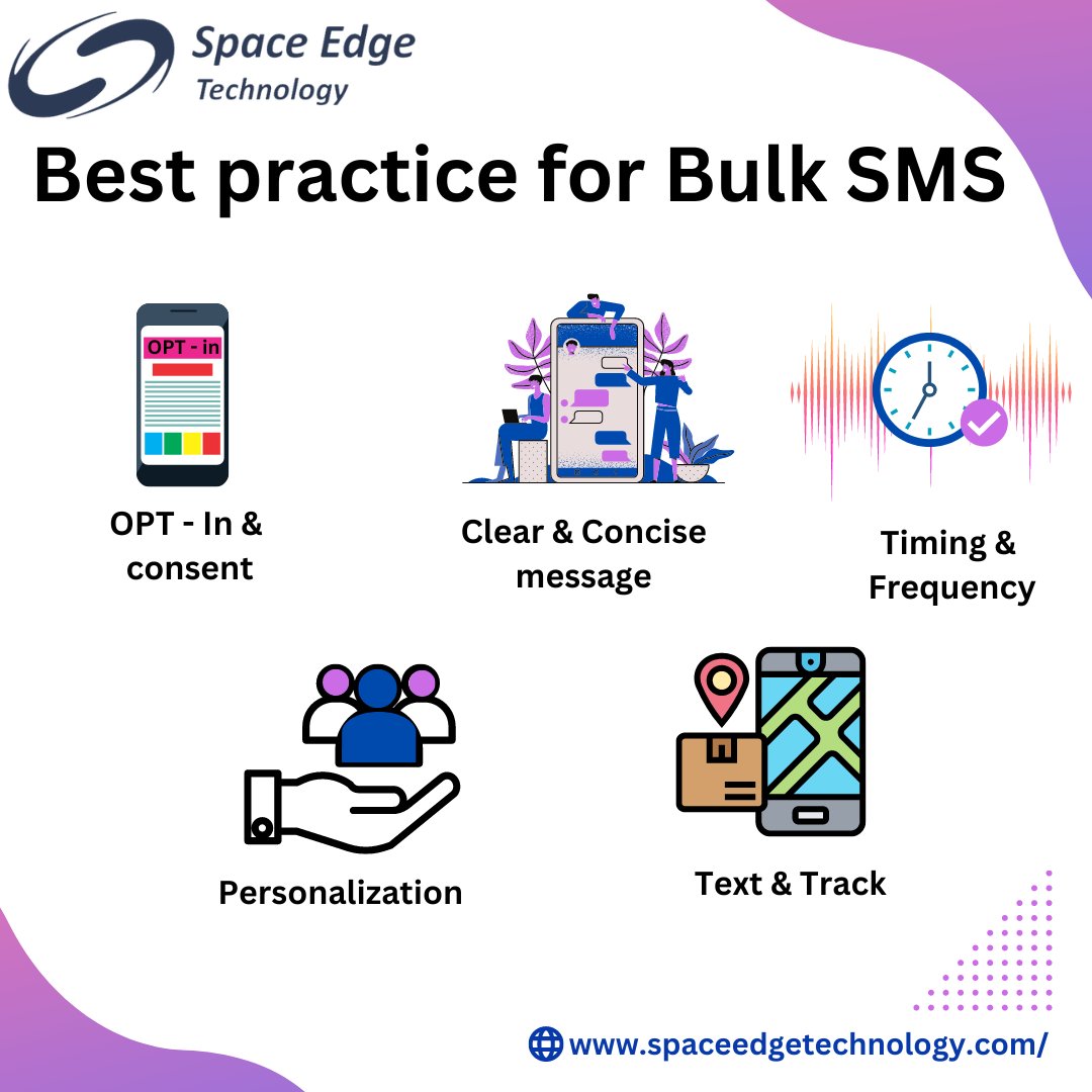 Stay connected with your audience through bulk SMS messaging.
.
Contact us for bulk SMS service 
📞9871034010
info@spaceedgetechnology.com
#BulkSMS #SMSMarketing #MassMessaging
#MobileAdvertising #DirectCommunication
#Engagement #CustomerCommunication
#CostEffective #poha #Canada