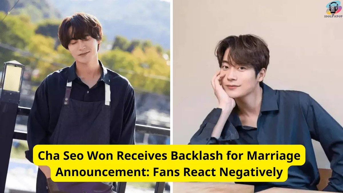 idolskpopnews's tweet image. ⚡️ Cha Seo Won's marriage announcement sparks a firestorm on social media. Join the intense debate and have your say about this controversial development. We want to hear your thoughts! #ChaSeoWon #MarriageControversy #FanDiscussions

idolskpop.com/cha-seo-won-ba…