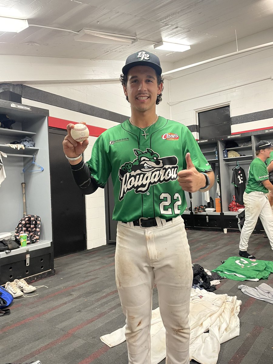 Barstool Rougarou (@barstoolbrroux) on Twitter photo Coop and his ball that was used to start the no hitter tonight🥰🥰… the <a href="/VicGeneralsTCL/">Victoria Generals</a> better be worried about tomorrow night😈 Coop and his ball that was used to start the no hitter tonight🥰🥰… the <a href="/VicGeneralsTCL/">Victoria Generals</a> better be worried about tomorrow night😈