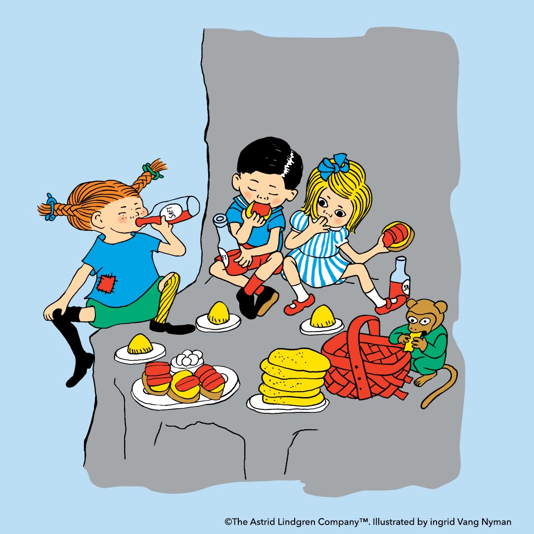 It's #NationalBestFriendsDay! 🧑‍🤝‍🧑
Pippi's parents may not be around, but she's got plenty of friends: her horse and her monkey, Tommy and Annika, and all the children that live nearby.
Who is your best friend and are you planning on doing something special with them today?