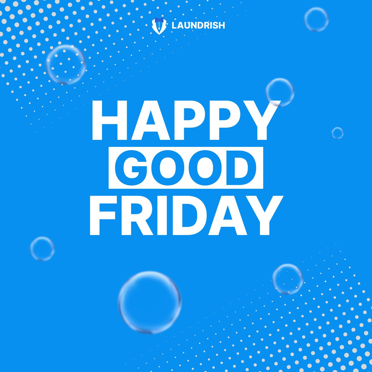 Happy Good Friday..!😊
.
.
#laundrish #laundryday #friday  #HappyFridayyy  #laundryservice #london #londonlife #Drycleaning #ironing #centralUK #londonlifestyle #Uklifestyle  #Laundrylondon #laundry #laundryday #laundrybag #clothes #laundrygoal