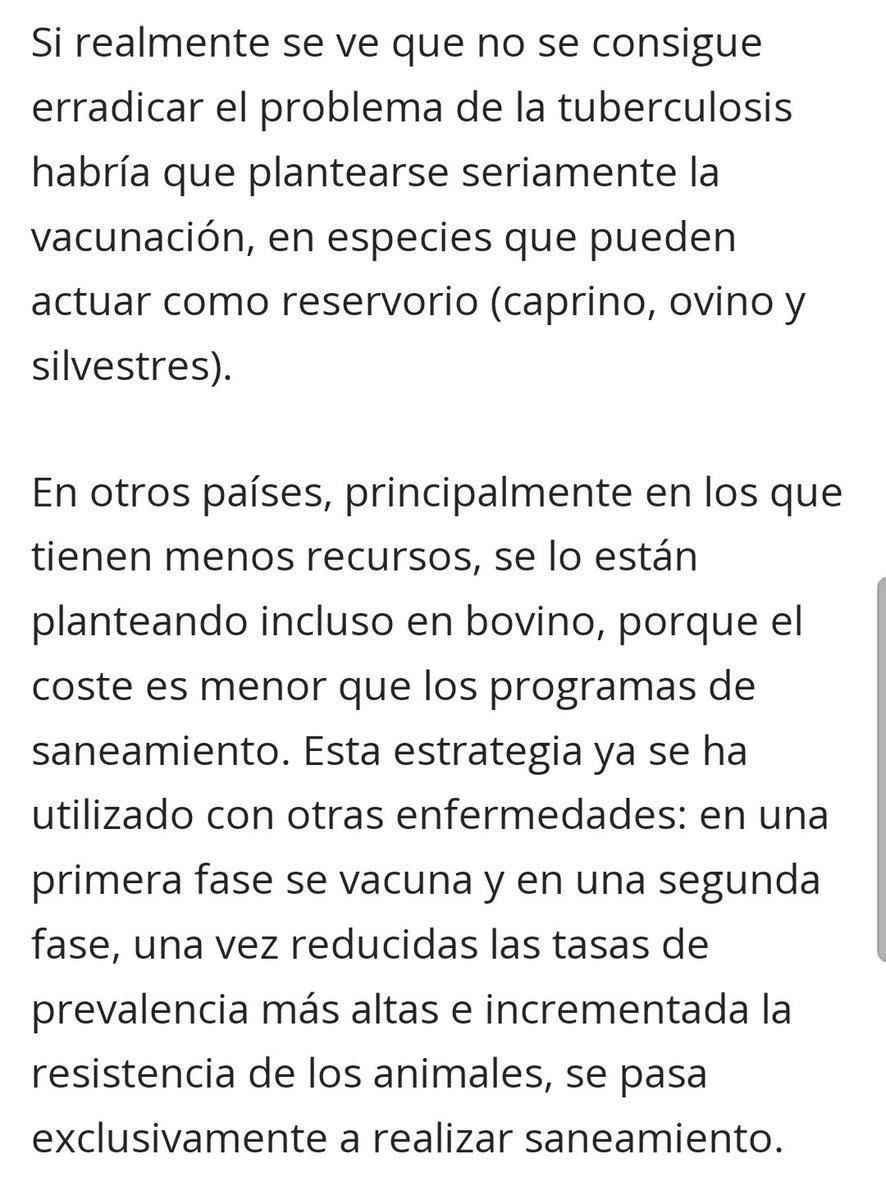 Sobre porqué deberíamos/deberían plantearse vacunar de tuberculosis.
¿De verdad estamos hablando de un problema económico?
Tengo el artículo entero. Si queréis leerlo, os pongo el enlace en comentarios.