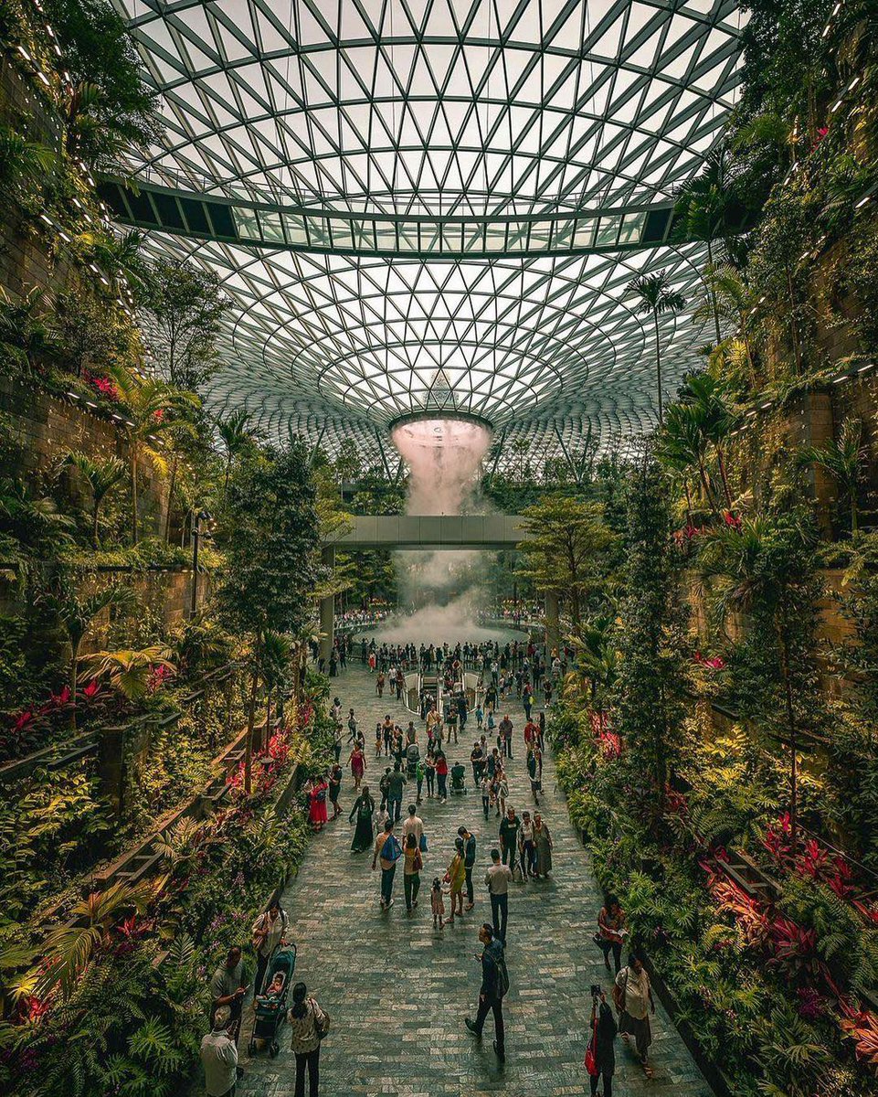 Changi International Airport, Singapore Photo by: @bennytgh [IG]