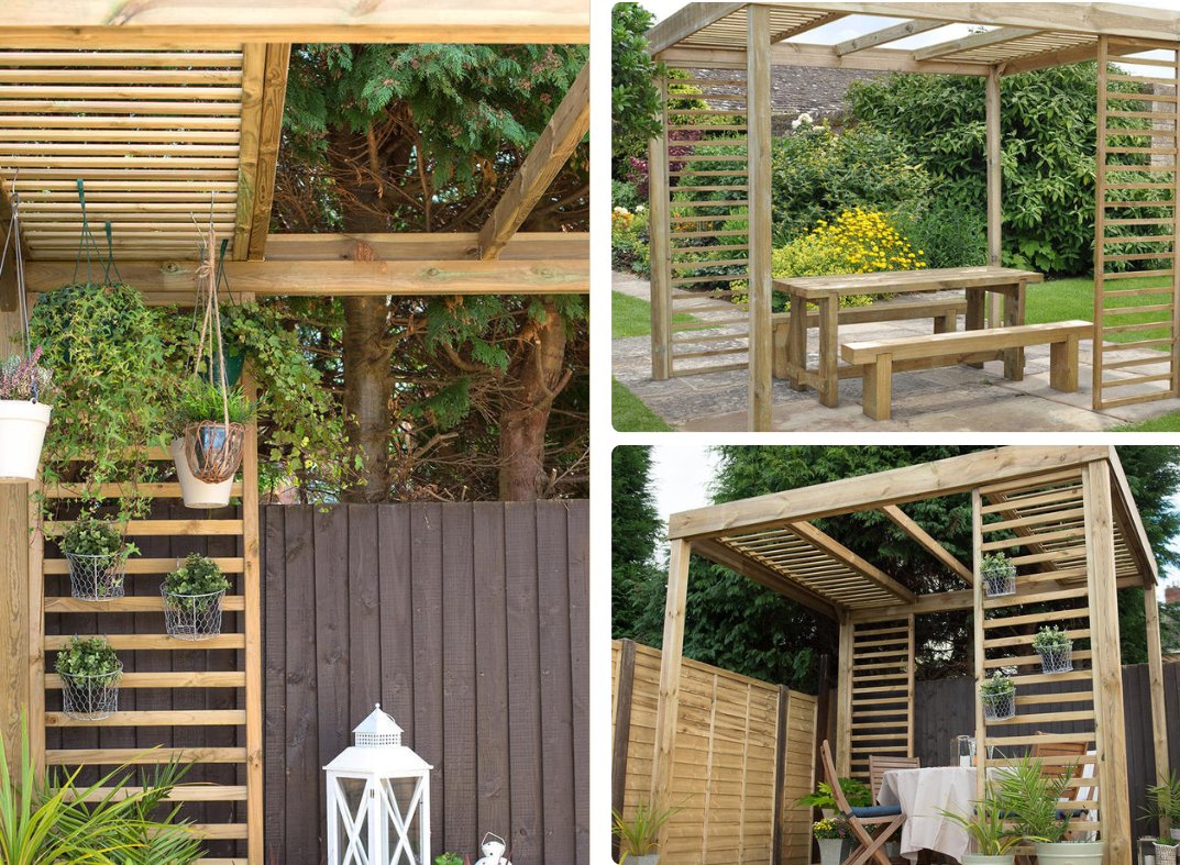 Do you need more privacy in your garden? A pergola is a really effective & beautiful way to create a private area outdoors! l8r.it/q8Xc #gardendesign #gardeningideas #gardens